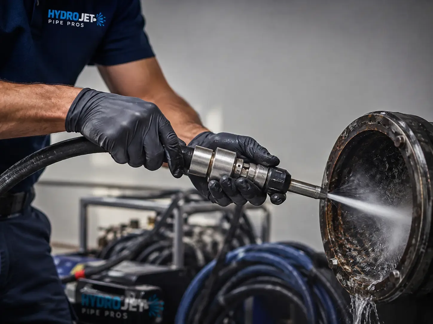 Hydro Jet Pipe Descaling in Pharr, TX